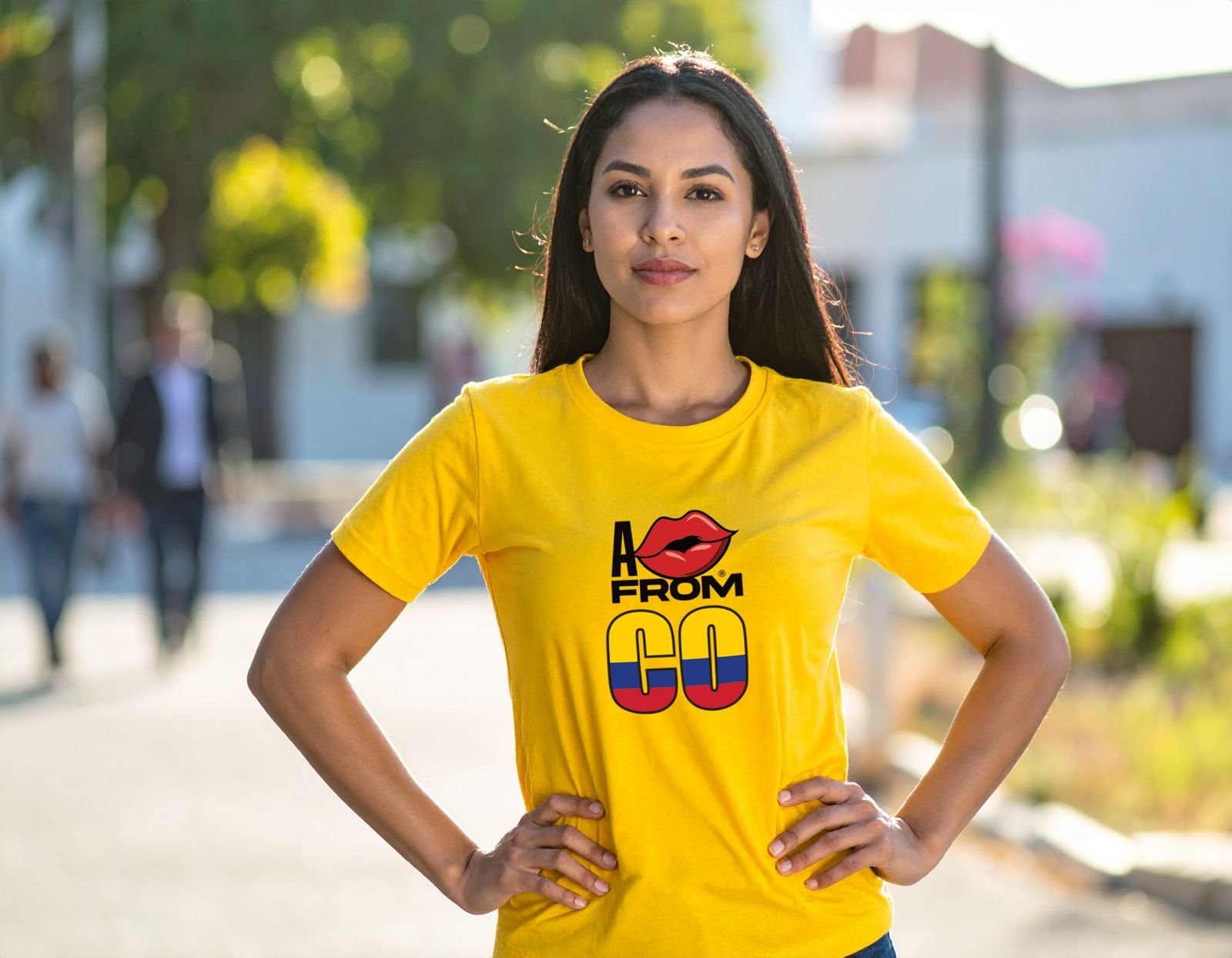 Yellow women's shirt